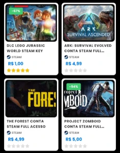 Fornecedor De Contas Steam Full Acesso