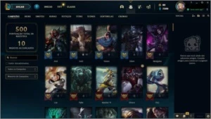 CONTA 83 SKINS - OURO II 20PDL - League of Legends LOL