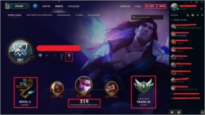 Conta de League of Legends LvL 30 e Bem Farmada Preço Justo LOL