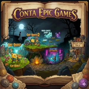 🎮 Conta Epic Games — 6 Jogos | Leia A Descrição