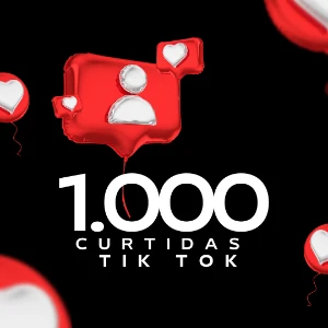 1k De Curtidas Para Tik Tok - Redes Sociais