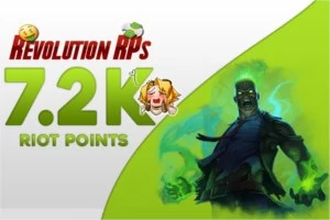 7.200 Riot Points - League of Legends LOL