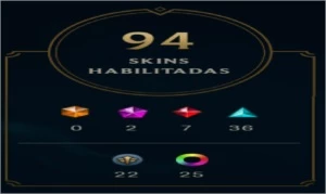 Conta lol diamond 3 soloq 99lp/ 97 skins/125 champs/ lvl 344 - League of Legends