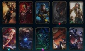 Conta lol diamond 3 soloq 99lp/ 97 skins/125 champs/ lvl 344 - League of Legends