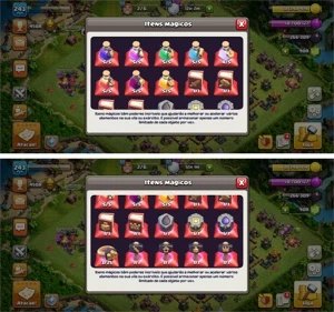 CV14 FULL MATO 100% TH14 26 SKINS 4 PAISAGENS DADOS CRIAÇÃO - Clash of Clans