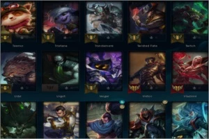 lol 75 champions 32 skins 7 lendarias email confirmado - League of Legends