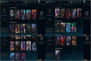 lol 75 champions 32 skins 7 lendarias email confirmado - League of Legends