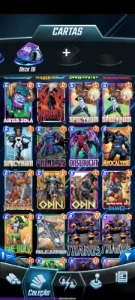 Conta Marvel snap 3 Big Band - Outros
