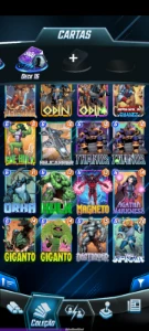 Conta Marvel snap 3 Big Band - Outros