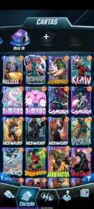 Conta Marvel snap 3 Big Band - Outros