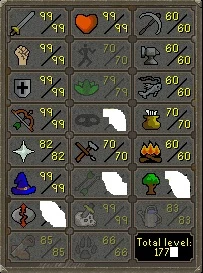 Max Combat - Infernal Cape - 1700+ total lvl - Runescape RS