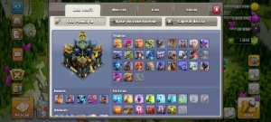 Cv17 Rushada Semi Full Na Base Do Construtor - Clash of Clans