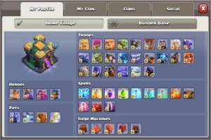 Conta Clash Of Clans CV14