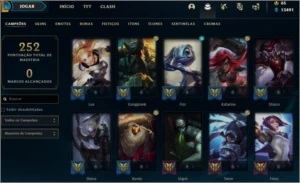 Conta Lol - Ouro 1 (Platina Season Passada) - League of Legends