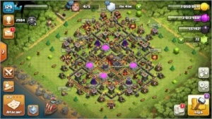 Conta Clash of clans cv 10