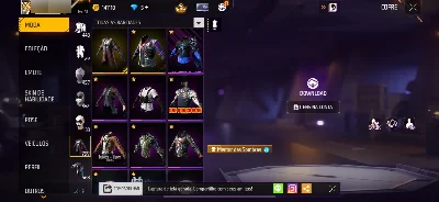 Venda de conta ff - Free Fire