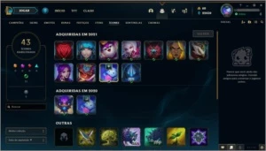 Conta Diamante 1 MMR alto - League of Legends LOL