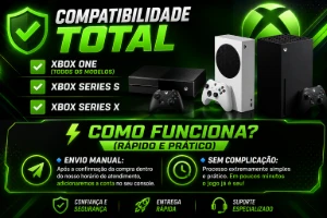 Promo! Jogos Xbox One E Series S/X Mídia Parental - Outros