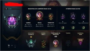 Conta Platina 3 Barata - League of Legends LOL