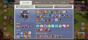 Cv15 Semi Full Th15 6 Paisagens 39 Skins Passe Ativo - Clash of Clans