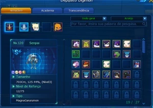 Conta LADMO - Digimon Masters Online