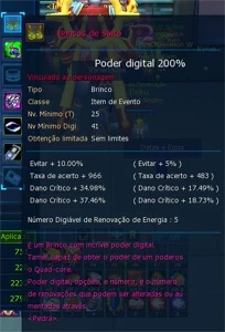 Conta LADMO - Digimon Masters Online