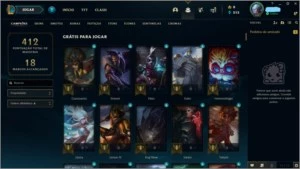 CONTA League of Legends e Wild Rift LOL