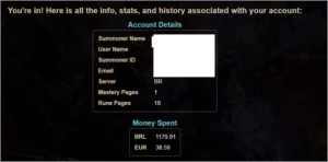 Conta Lol Plat IV - League of Legends
