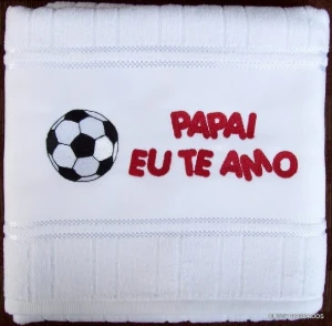Toalha de Banho Personalizada com Nome ou Frase