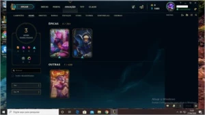 CONTA LVL 23 ( 3 SKINS ) 16 CHAMPZ! - League of Legends LOL