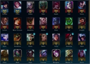 Conta Platina 4 Com 85 campeoes - League of Legends LOL
