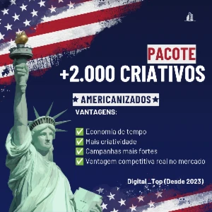 ⭐🤑🇺🇸 +2000 Criativos Americanos - Outros