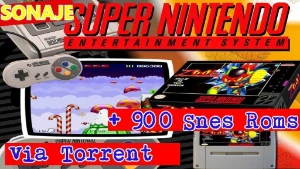 Pack Com 900 Roms De Super Nintendo + Emulador Windows E And - Outros