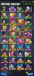 Conta DBLegends com VegettoBlue Ul e Golden Frieza UL barato - Outros