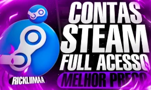 Contas Steam Online Full Acesso - Apenas Sua - Permanente -