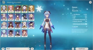 GANYU + YAE MIKO (com widsith) + MONA+ QIQI E NO GARANTIDO - Genshin Impact