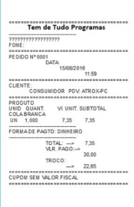 Programa Sistema Frente Caixa Pdv Comercio Lojas Automação - Outros