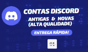 CONTAS DISCORD 5 A 9 MESES [ALTA QUALIDADE] + EMAIL INCLUSO - Redes Sociais