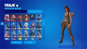Fortnite Lara Croft e Marvel