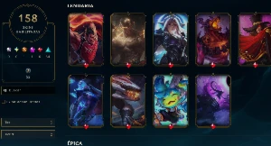 Conta Mestre 70% WR - League of Legends LOL