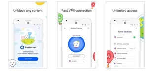 Betternet VPN MOD APK  (Premium Desbloqueado) ANDROID - Softwares e Licenças