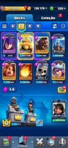 Conta Clash Royale 5.325 Trofeus