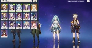 AR27 -Itto com Chifres+Lança de Jade+Faruzan C5+6 tiros - Genshin Impact