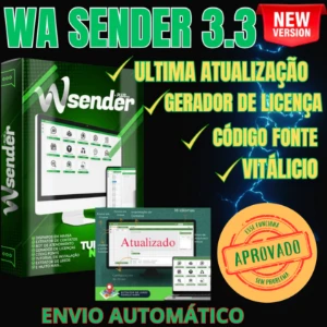 Disparador Msg Wa Sender Versão 3.3 - Atualizado 2024 - Outros