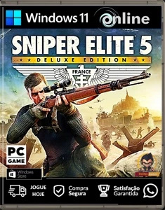 Sniper Elite 5 Deluxe Edition - Completo PC - Jogos (Mídia Digital)