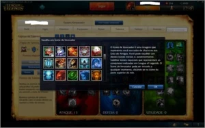 Conta League of Legends Borda Diamond LOL