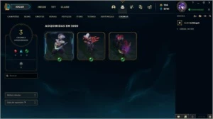 Conta Lol Com Skins limitadas. - League of Legends