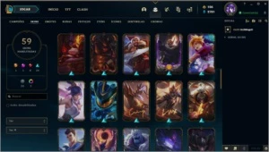 Conta Lol Com Skins limitadas. - League of Legends