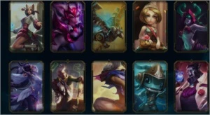 Conta Gold 1 main mid - League of Legends LOL