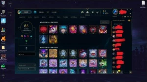 Vendo conta de lol gold 4 (ler mais na descriçao) - League of Legends
